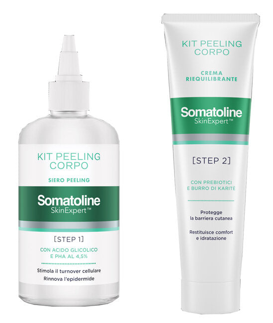 Somatoline Skin Expert Kit Peeling Corpo Gel 200ml + Crema Riequilibrante 100ml-1
