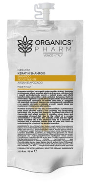 Organics Pharm Keratin Shampoo Ricostruente 75ml-1