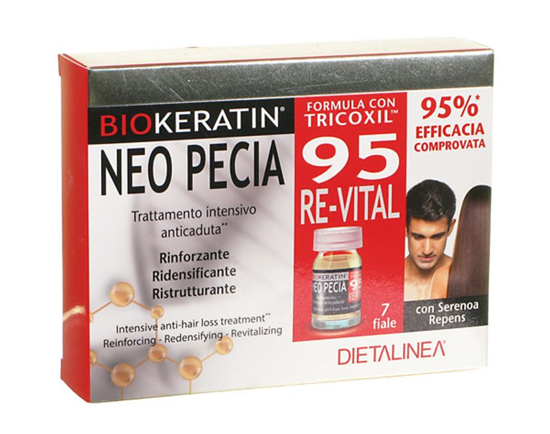Dietalinea Biokeratin Neo Pecia trattamento anticaduta 7 fiale-1