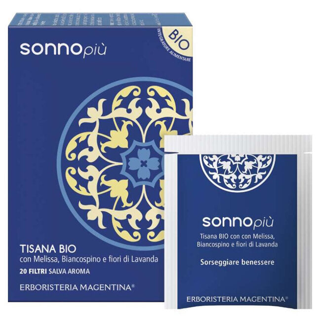 Erboristeria Magentina Sonno Più Tisana Bio 20 Filtri-2
