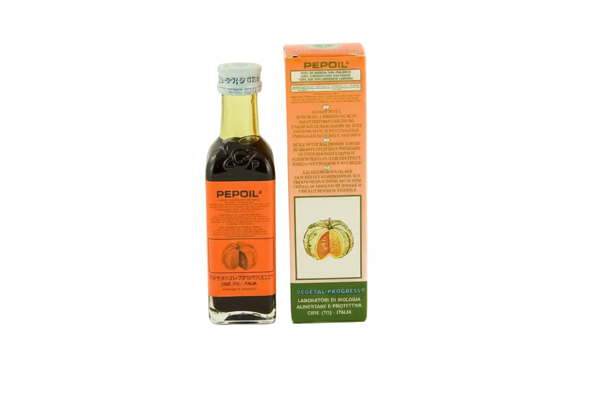 Pepoil Olio di Semi di Zucca Spremuto a Freddo Biologico benessere vie urinarie/prostata 100 ml-1
