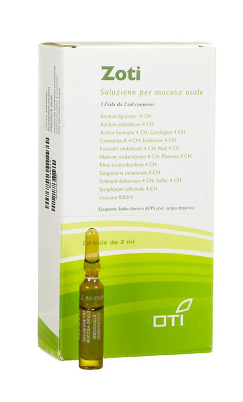 Zoti Soluzione per mucosa orale 20 fiale da 2 ml-1