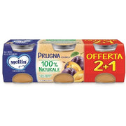 Mellin Omogeneizzato Prugna Con Mela 3x100g 4Mesi+-2