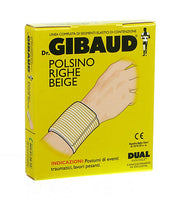 Dr. Gibaud Polsino Righe Beige cm 6 TG 02-1