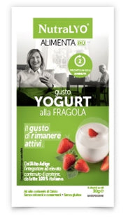 NutraLYO Alimenta più gusto yogurt alla Fragola 30 g-1