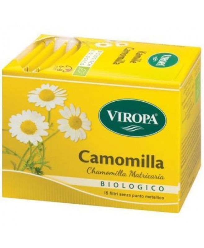 Viropa Camomilla infuso biologico 15 filtri-1