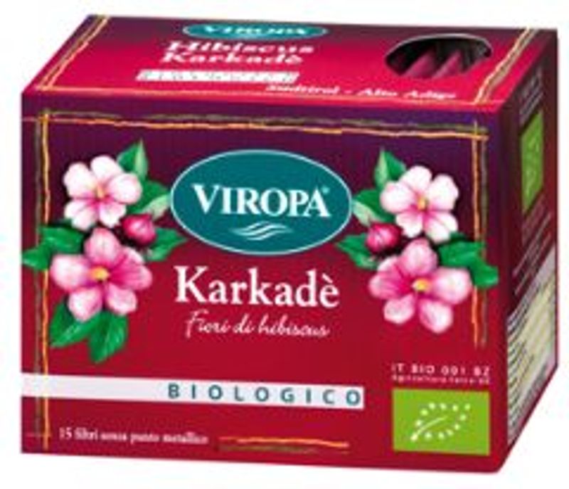 Viropa Karkadè infuso biologico 15 filtri-1