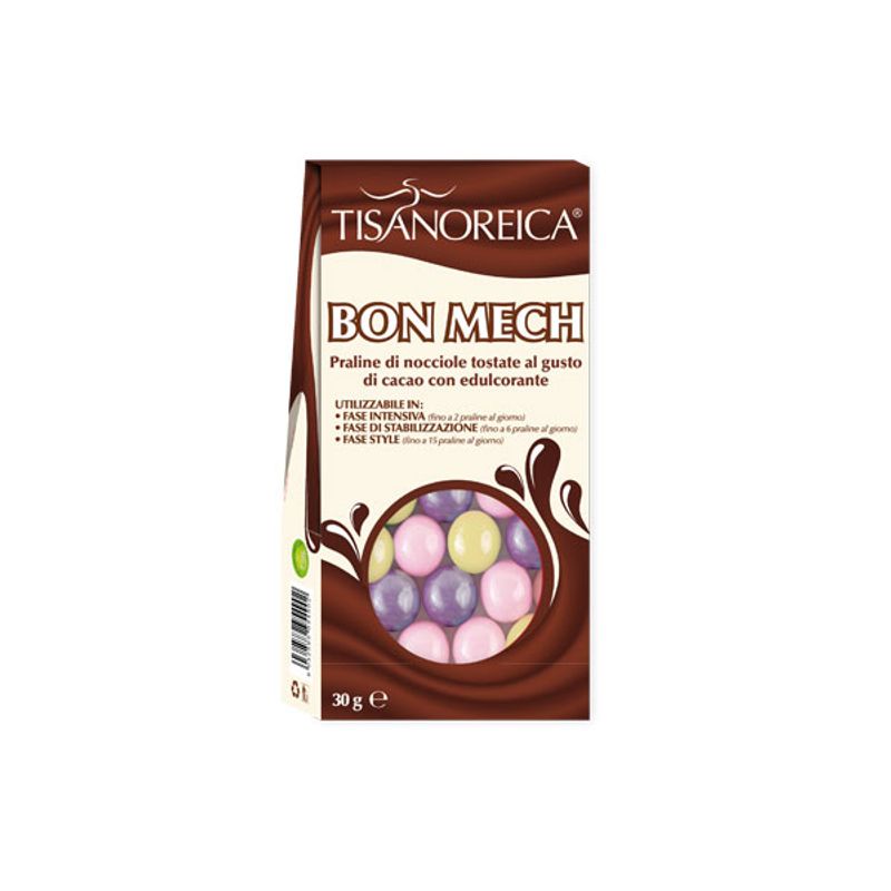 Tisanoreica Bon Mech Praline di nocciole tostate 30g-1