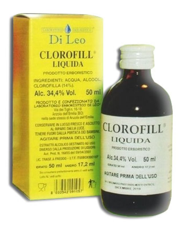 Di Leo Clorofilla Liquido Estratto Alcolico 50 ml-1
