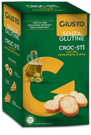 Giusto Senza Glutine Croc-Stì Con Olio Extra Vergine D'Oliva 100g-1
