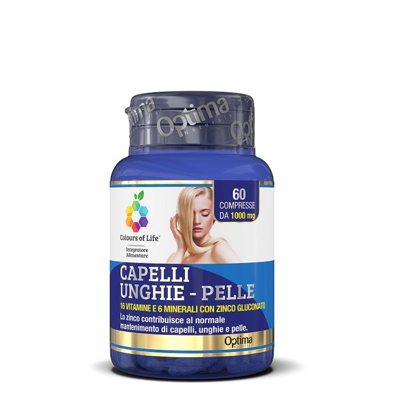 Optima Colours of Life Capelli Unghie Pelle 60 compresse-0