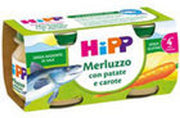 Hipp omogeneizzato di Merluzzo con patate e carote-1