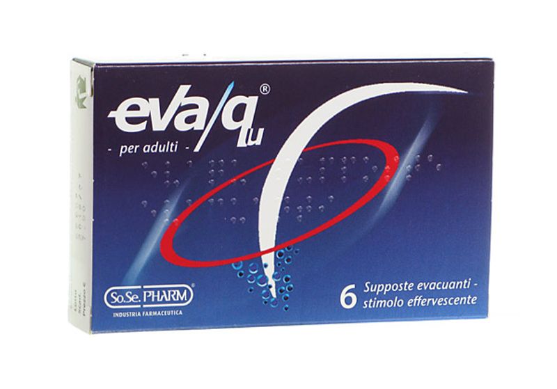 Eva/qu adulti stimolo effervescente 6 supposte evacuanti-1