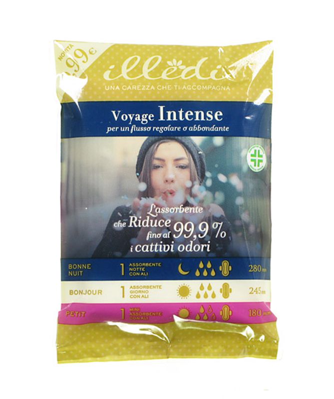 Illedi Voyage Intense Assorbenti Flusso Regolare e Abbondante 3 pz-1