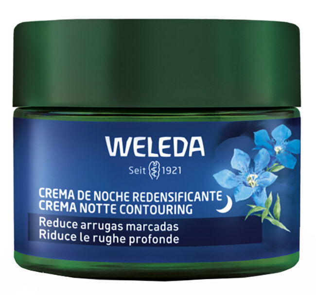 Weleda Crema Notte Contouring Genziana Blu E Stella Alpina 40ml-1