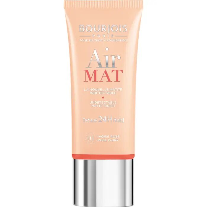 Bourjois Air Mat Foundation Fondotinta Liquido Opacizzante A Lunga Tenuta 04 Rose Ivory 2.4g-1