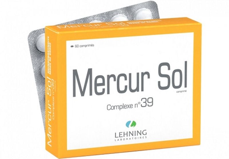 Lehning Mercurius Sol Complex Medicinale Omeopatico 80 compresse-1