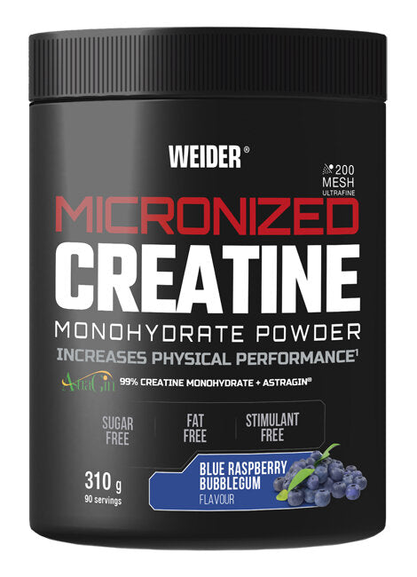 Weider Micronized Creatine Blue Raspberry Bubblegum Flavour 300g-1