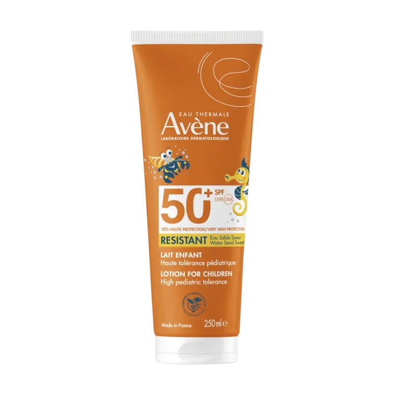 Eau Thermale Avene Solare Latte Bambino Spf 50+ 250 ml Nuovo Pack-1