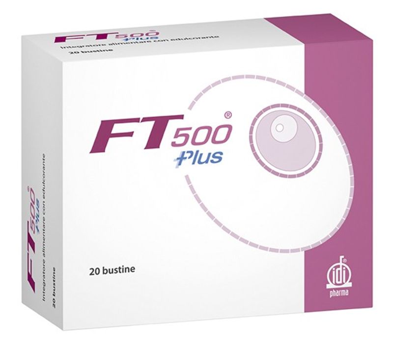 FT 500 Plus Integratore Fertilità Femminile 20 bustine-1