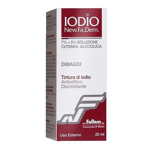Iodio Soluzione Cutanea Alcoolica 20ml-2