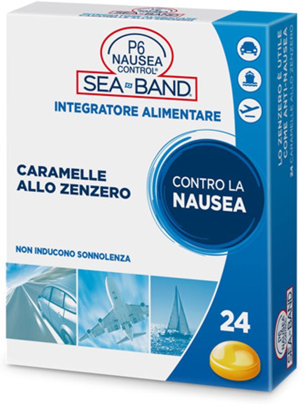 Nausea Control 24 Caramelle allo Zenzero Antinausea-1