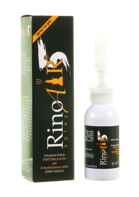 Rinoair 5% spray nasale no gas ipertonico con acetilcisteina 50 ml-1
