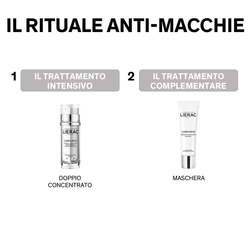 Lierac Lumilogie Doppio Concentrato Giorno-Notte Viso Contro Le Macchie 15+15 ml-3