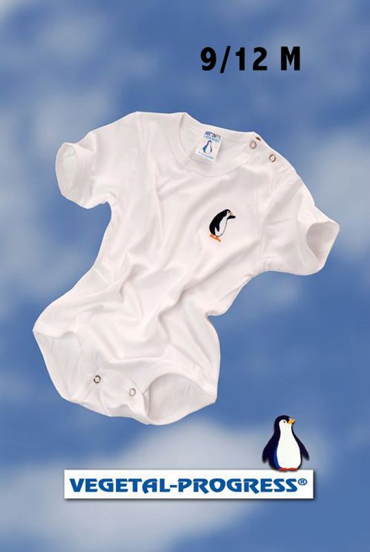 Vegetal Progress Body manica corta unisex 9-12 mesi-1
