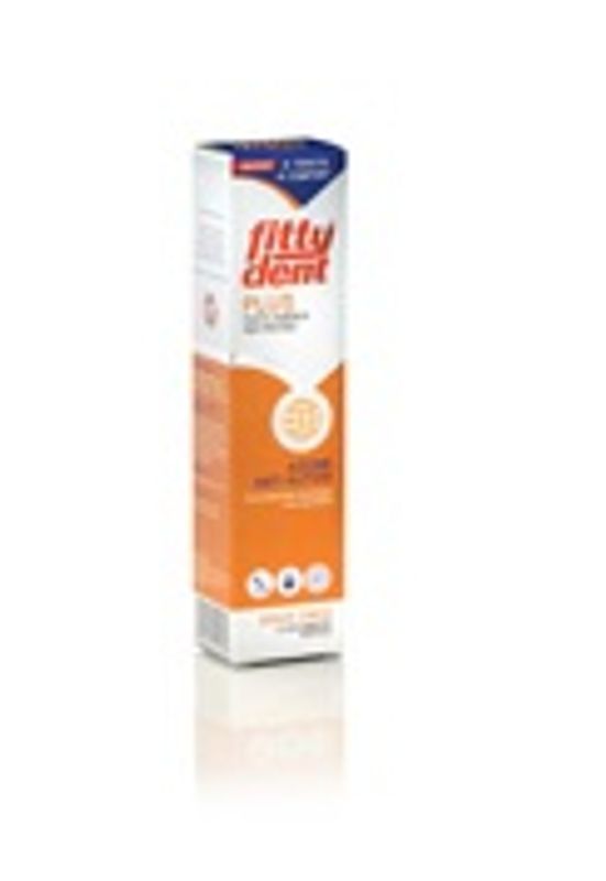 Fittydent Plus Pasta adesiva per protesi azione anti-alitosi 40g-1