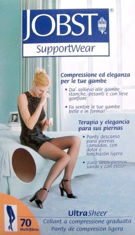 Collant jobst a compressione graduata 70 denari TAGLIA 4 NATUREL-1