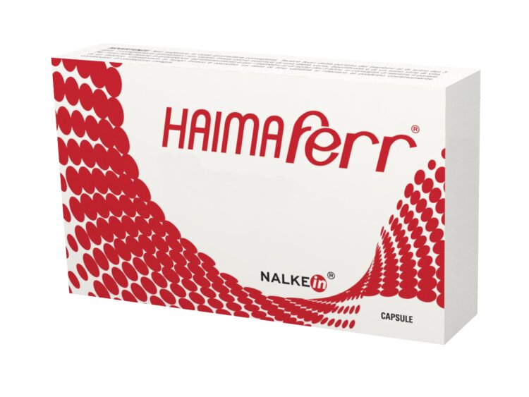 Nalkein Haimaferr utile per le carenze di ferro 30 capsule-2