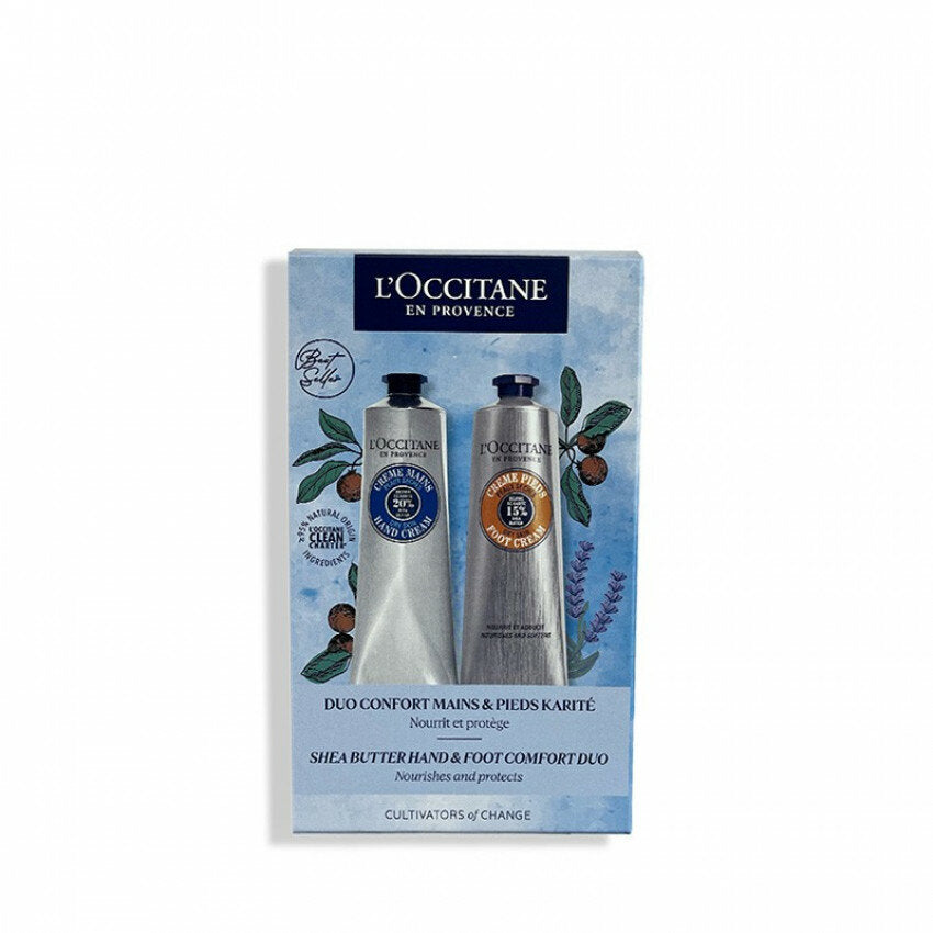 L'Occitane Cofanetto Duo Comfort Mani E Piedi Karitè-1