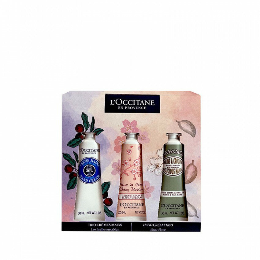 L'Occitane Cofanetto Trio Di Creme Mani 3x30ml-1