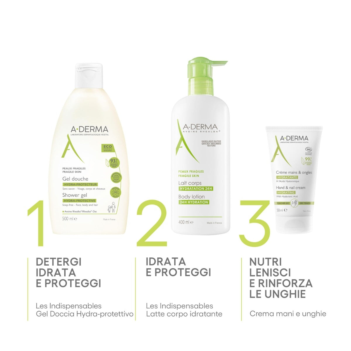 A-Derma Latte corpo idratante per pelli sensibili 400ml-6