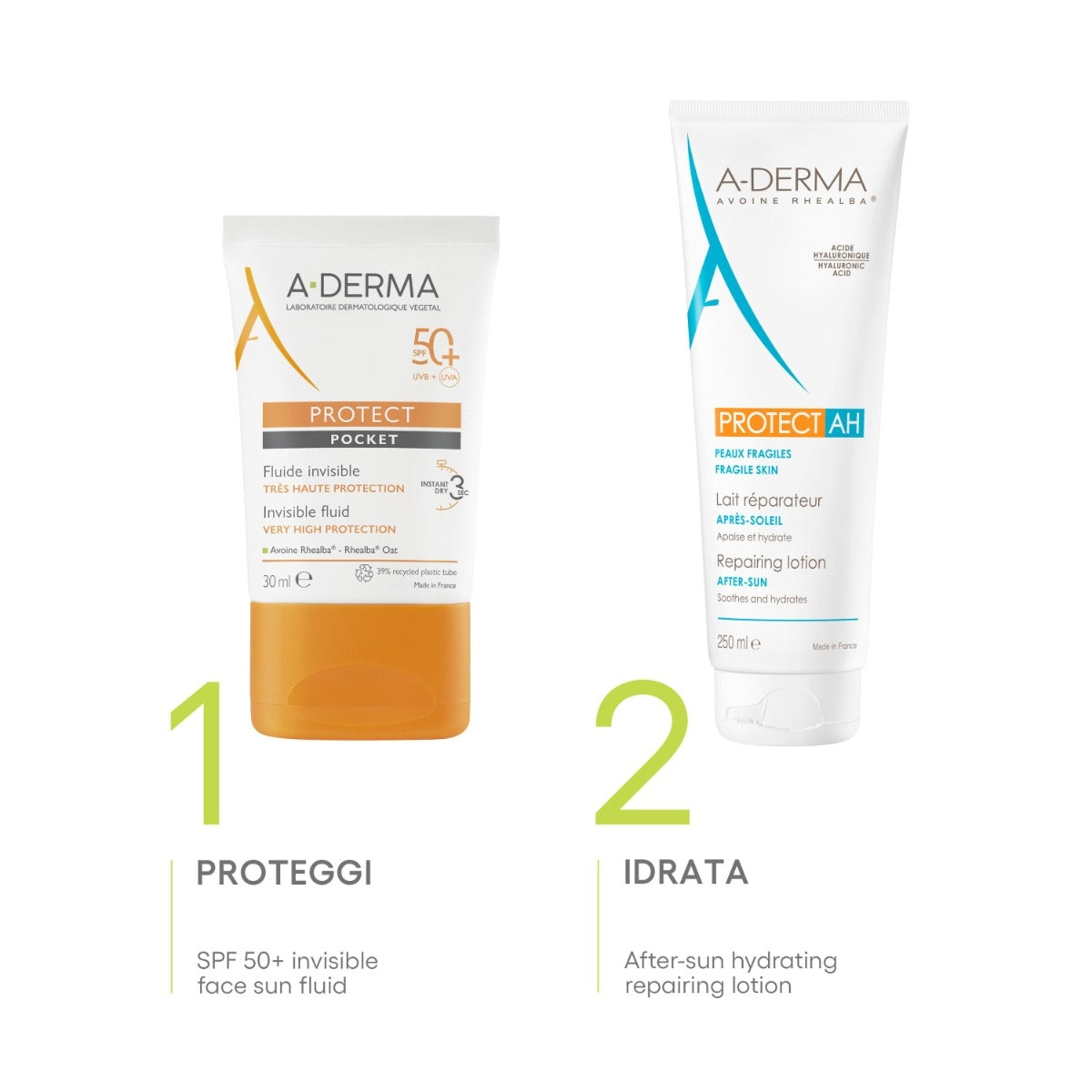 A-Derma Protect AH Latte Ristrutturante Doposole 100ml-7