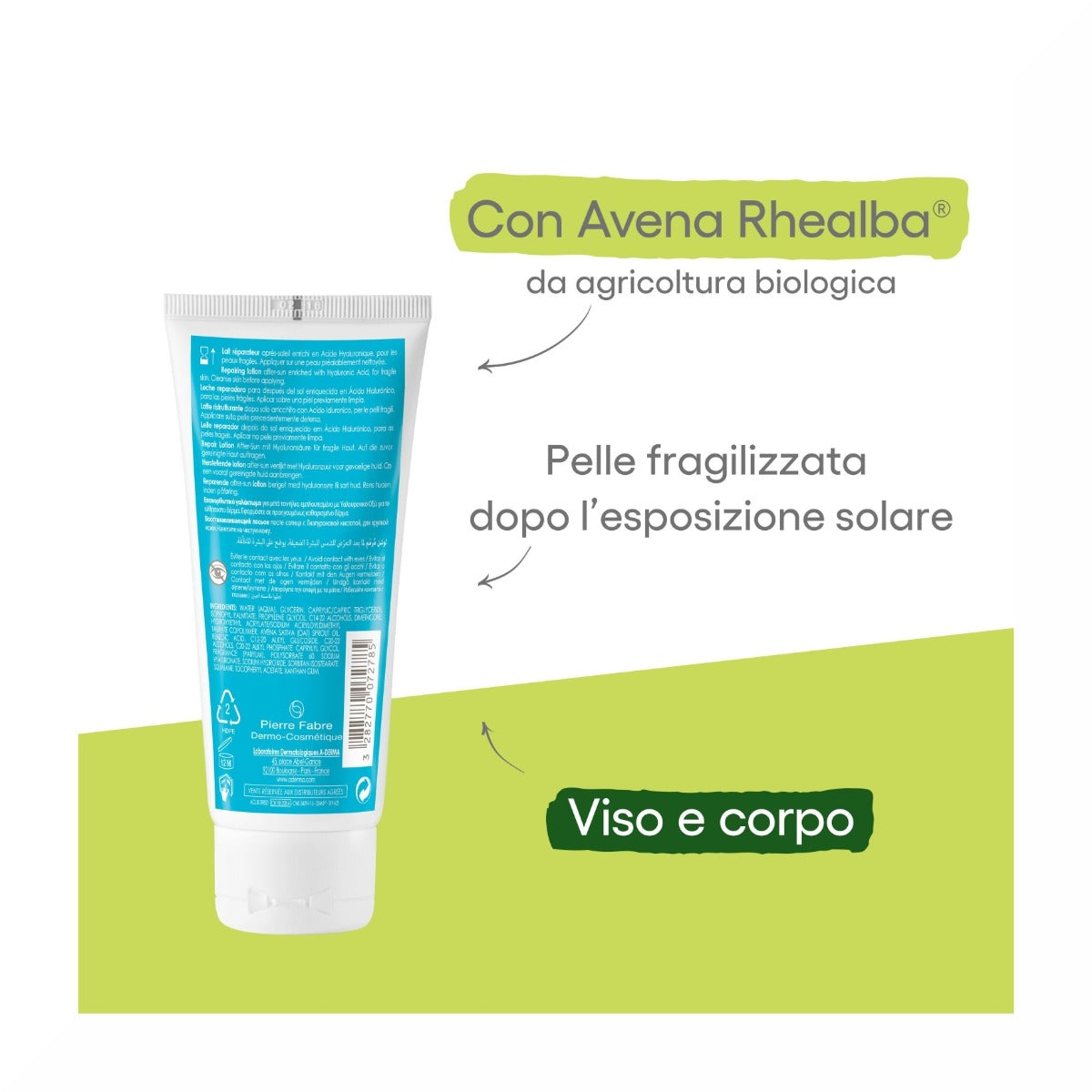 A-Derma Protect AH Latte Ristrutturante Doposole 100ml-5