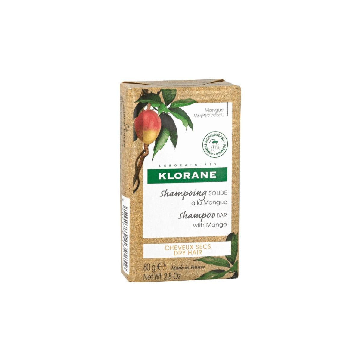 Klorane Shampoo solido al Mango capelli secchi 80g-10