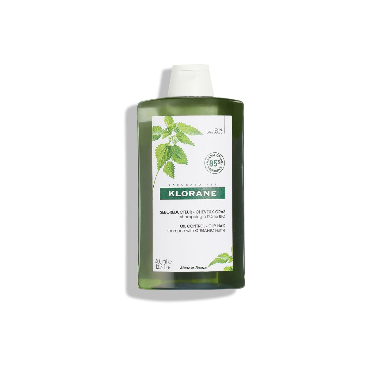 Klorane Shampoo seboregolatore all'ortica Bio per capelli grassi 400ml-6