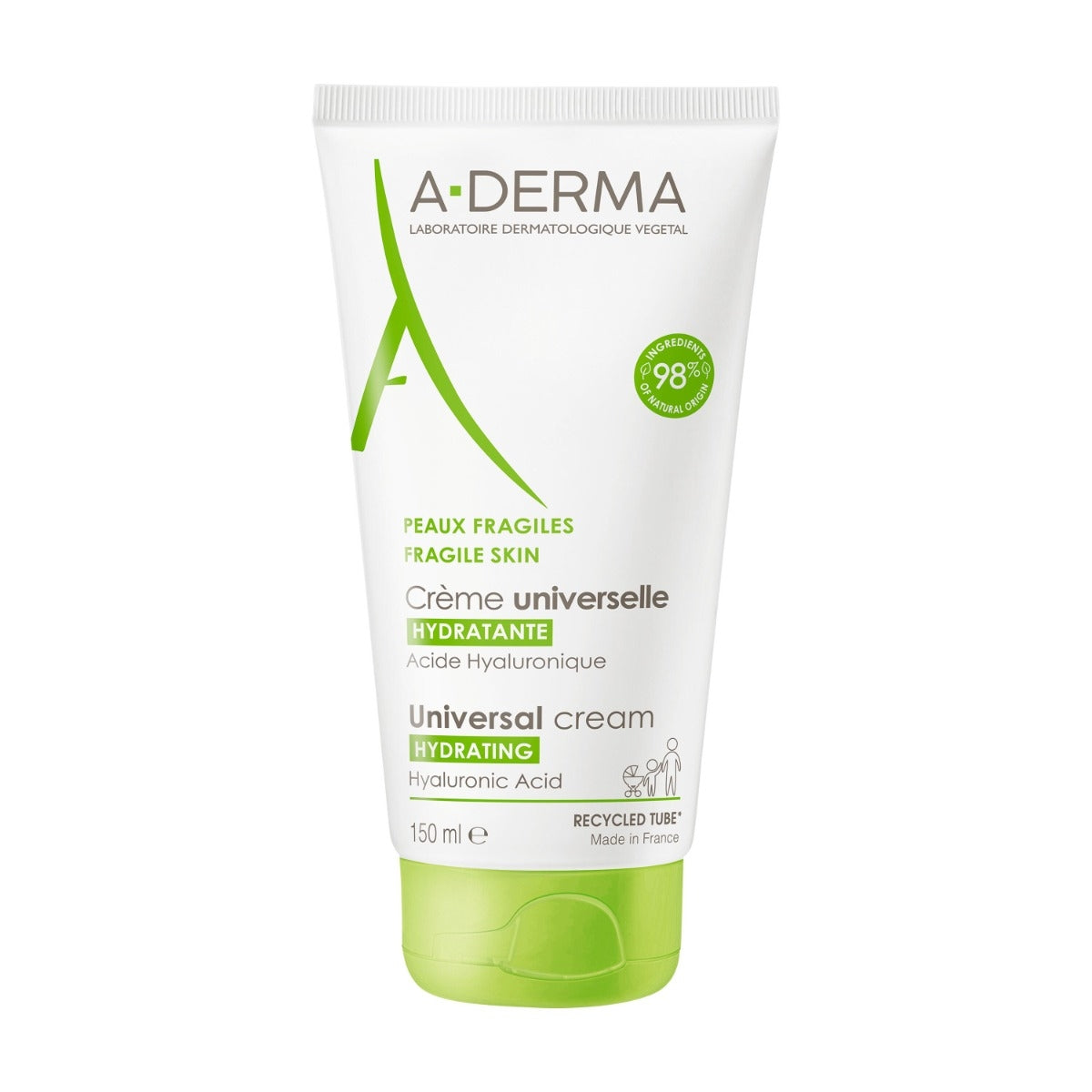 A-Derma Les Indispensables Crema Universale Idratante Viso e Corpo 150ml-0