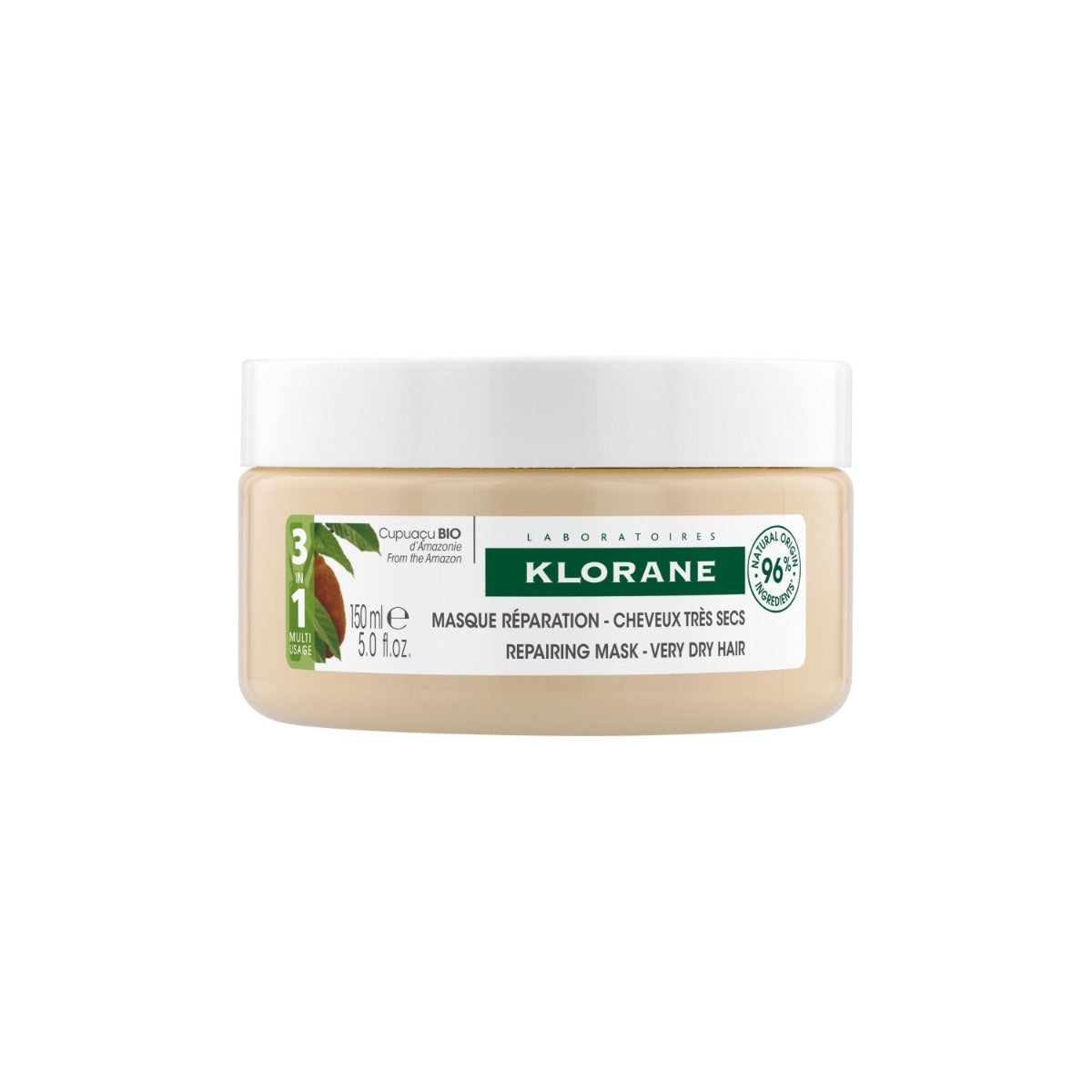 Klorane Maschera Riparatrice al Burro di Cupuacu Bio 150ml-2