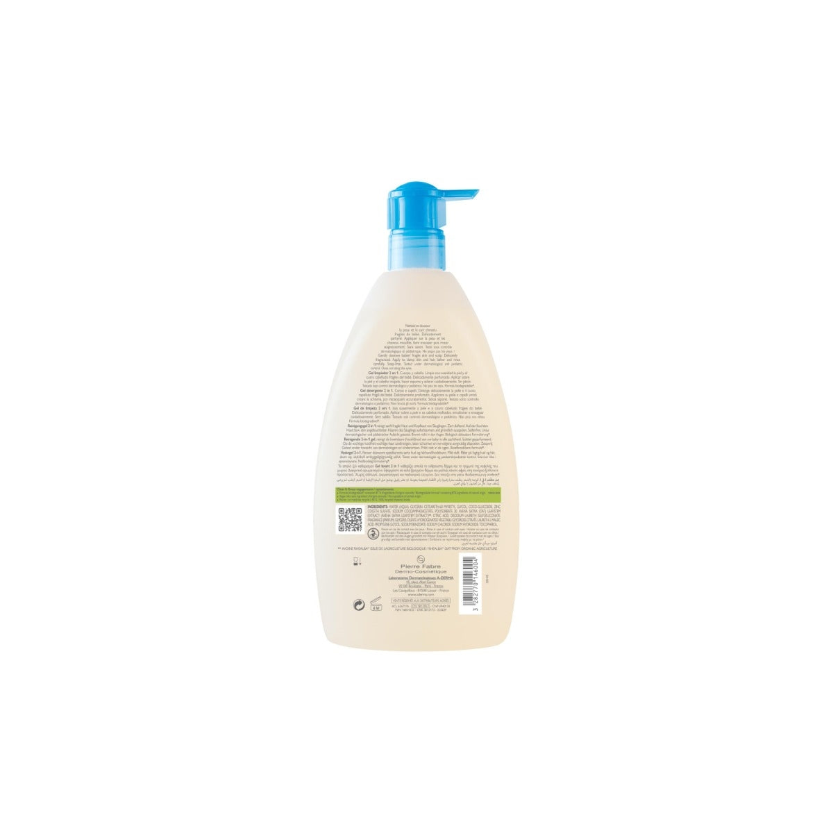 A-Derma Primalba Gel Detergente 2 in 1 750ml-8
