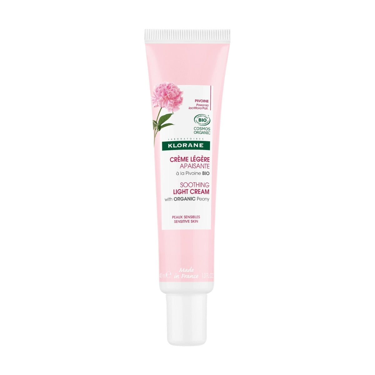 Klorane Crema Leggera Lenitiva alla Peonia Bio Pelle Sensibile 40ml-0