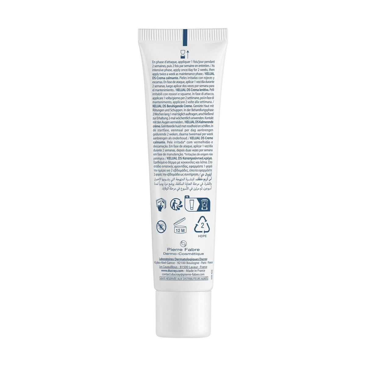 Ducray Kelual Ds Crema Lenitiva Viso Anti-squame 40ml-1