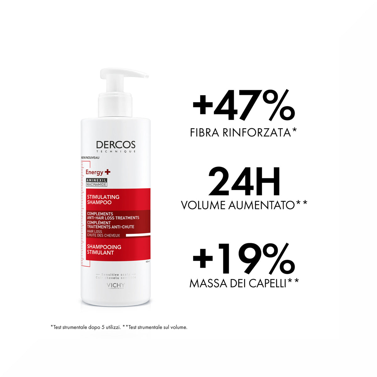Vichy Dercos DT Shampoo Energy+ 200 ml-11
