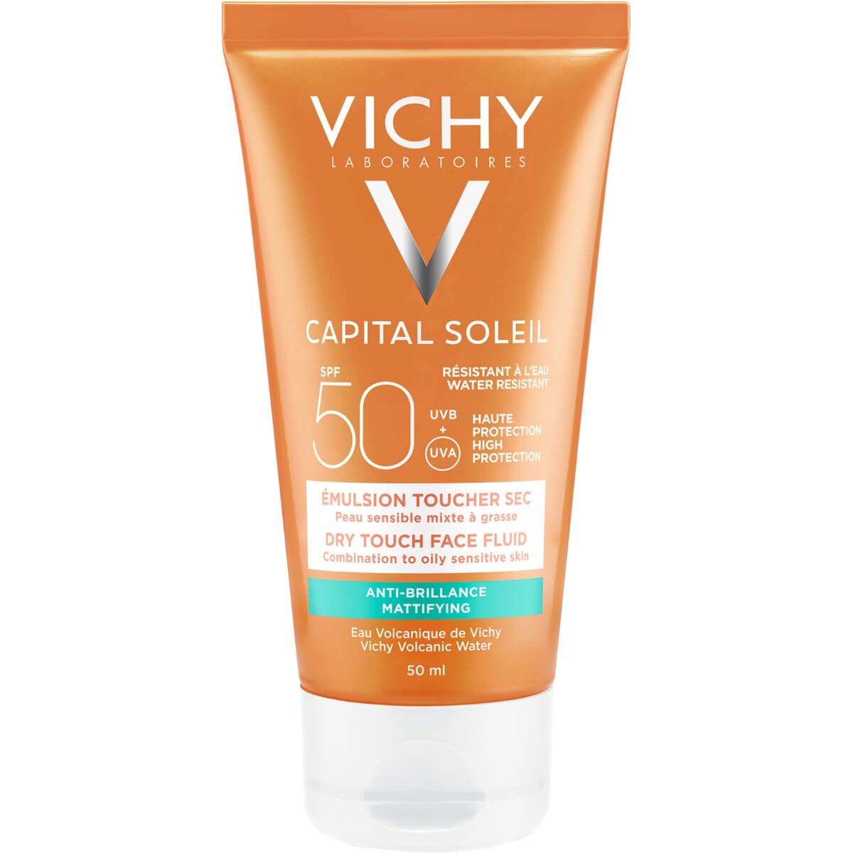 Vichy Capital Soleil Emulsione Anti-Lucidità Effetto Asciutto SPF50 50 ml-2