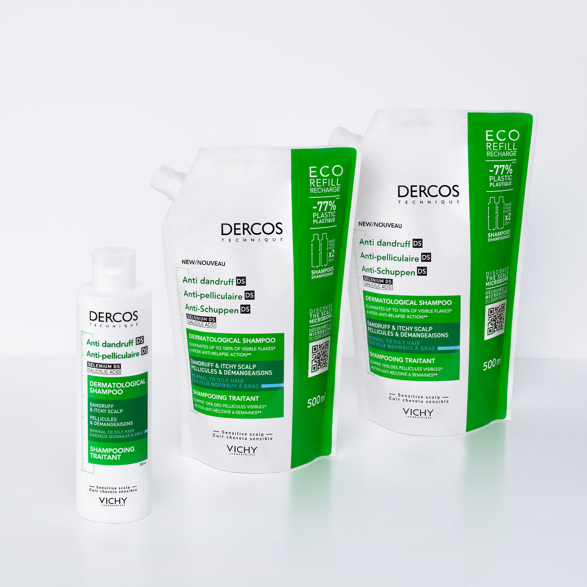 Vichy Dercos shampoo antiforfora capelli grassi 200 ml-21
