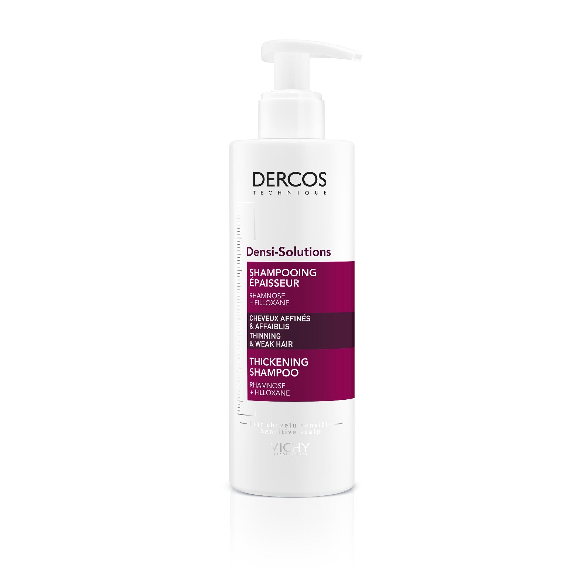 Vichy Dercos Densisolution shampoo per rigenerare lo spessore dei capelli 250 ml-2
