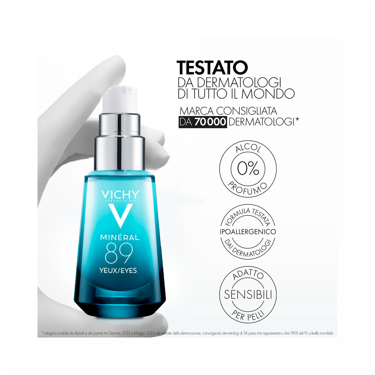Vichy Mineral 89 Gel Occhi Fortificante e Idratante 15 ml-13