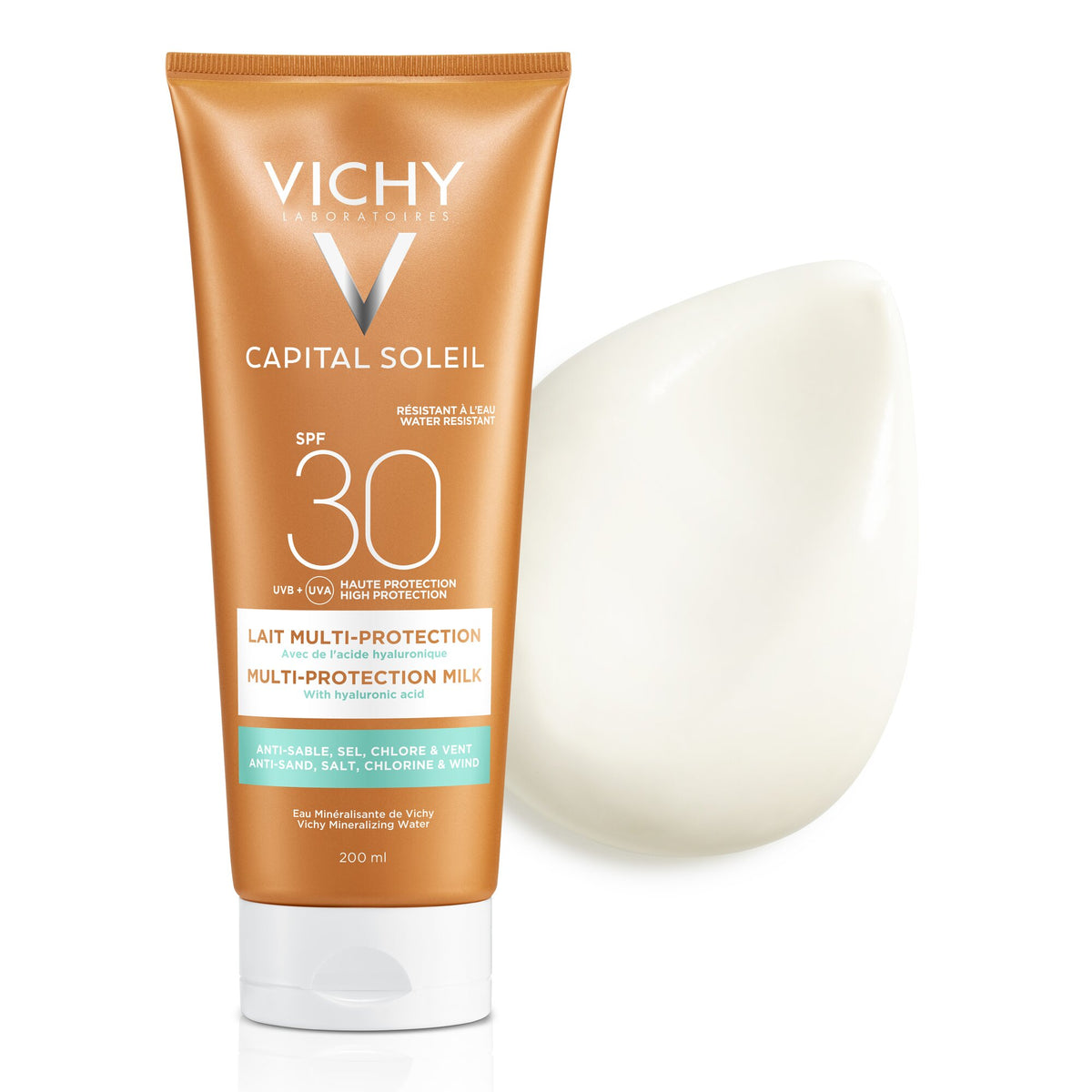 Vichy Capital Soleil Solare Latte Multi-Protezione 30 SPF 200 ml-5